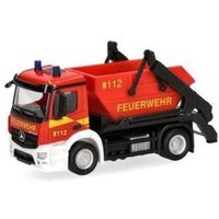 HERPA 098250 1:87 Mercedes-Benz Actros S Absetzkipper AK12 "Feuerwehr" von Herpa