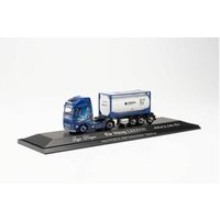 HERPA 122238 1:87 Volvo FH Gl. XL 2020 Tankcontainer-Sattelzug „Ingo Dinges“ von Herpa