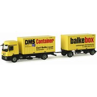 HERPA 155014 1:87 Mercedes-Benz Actros L 08 Container-Hängerzug "DMS-Balke" von Herpa