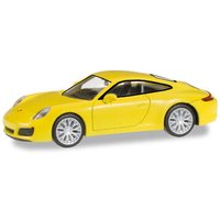 HERPA 28639 1:87 Porsche 911 Carrera 4S, racing gelb von Herpa