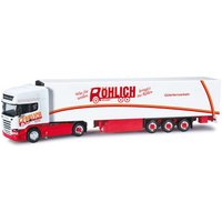 HERPA 302654 1:87 Scania R Streamline Topline Kühlkoffer-Sattelzug "Röhlich" HERPA 302654 1:87 Scania R Streamline Topline Kühlkoffer-Sattelzug "Röhlich" von Herpa