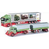 HERPA 303606 1:87 Set mit zwei Modellen "75 Jahre Spedition Wandt" von Herpa