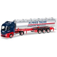 HERPA 305716 1:87 Mercedes-Benz Actros Streamspace 2.3 ADR-Silo-Sattelzug "Alfred Talke" von Herpa