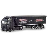 HERPA 310703 1:87 Iveco Stralis Stöffelliner-Sattelzug "PB Transporte Brunner"(Bayern / Heideck) von Herpa