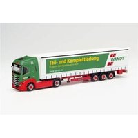 HERPA 313438 1:87 Iveco S-Way Gardinenplanen-Sattelzug „Wandt" von Herpa