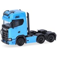 HERPA 314053-004 1:87 Scania CS 20 6x4 Zugmaschine, himmelblau von Herpa