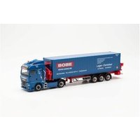 HERPA 315432 1:87 MAN TGX GM Container-Seitenlader „Bobe Spedition“ von Herpa