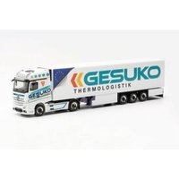 HERPA 315951 1:87 Mercedes-Benz Actros Gigaspace `18 Kühlkoffer-Sattelzug "GESUKO" HERPA 315951 1:87 Mercedes-Benz Actros Gigaspace `18 Kühlkoffer-Sattelzug "GESUKO" von Herpa