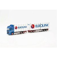 HERPA 316552 1:87 Scania CR 20 HD Schwedencombi "Eurolink" von Herpa