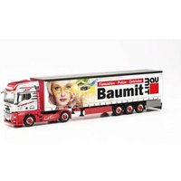 HERPA 316668 1:87 MAN TGX GX Gardinenplanen-Sattelzug "TLP/baumit" (Österreich/Aspang) von Herpa