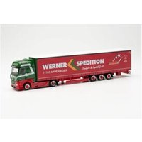 HERPA 317214 1:87 Mercedes-Benz Actros Bigspace 15m Lowliner-Sattelzug "Werner" von Herpa