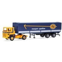 HERPA 318716 1:87 Scania 141 Planen-Sattelzug "ASG" von Herpa