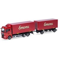 HERPA 319294 1:87 MAN TGX GM Wechselkoffer-Hängerzug "Emons" HERPA 319294 1:87 MAN TGX GM Wechselkoffer-Hängerzug "Emons" von Herpa