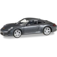 HERPA 38645 1:87 Porsche 911 Carrera 4, achatgrau metallic von Herpa