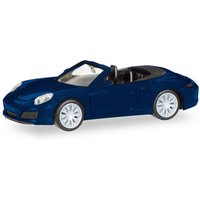 HERPA 38898 1:87 Porsche 911 Carrera 4S Cabrio, nachtblaumetallic von Herpa