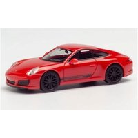 HERPA 420563 1:87 Porsche 911 Carrera 4S Coupé, indischrot von Herpa