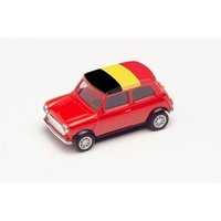 HERPA 420594 1:87 Mini Cooper Europameisterschaft 2021, Belgien von Herpa