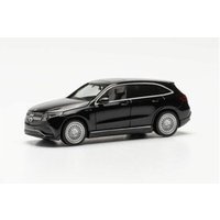 HERPA 430715-003 1:87 Mercedes-EQ EQC AMG, obsidianschwarz metallic von Herpa