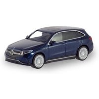 HERPA 430715 1:87 Mercedes-Benz EQC AMG, cavansitblau metallic erstes Elektro-SUV von Mercedes-Benz von Herpa