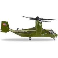 HERPA 557368 1:200 U.S. Marine Corps Bell/Boeing MV-22B Osprey HMX-1 "Nighthawks" - "Marine One" Kennung: 168289/03 von Herpa