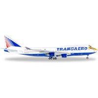 HERPA 557917 1:200 Transaero Boeing 747-400 "Amur Tiger" Kennung: "EI-XLN" von Herpa