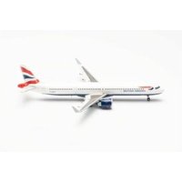 HERPA 572422 1:200 British Airways Airbus A321neo – G-NEOY von Herpa