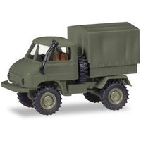 HERPA 746489 1:87 Unimog U 411 Pritsche "Luftwaffe der Niederlande" (In Kooperation mit Brekina) von Herpa