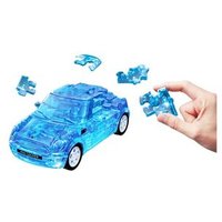 HERPA 80657071 1:32 Puzzle Fun 3D Mini Cooper, transparent Blau / blue von Herpa