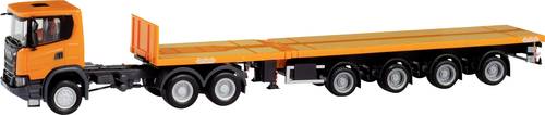 Herpa 311403 H0 Scania CG Teletrailer Sattelzug von Herpa