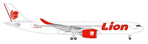 herpa 533676 Lion Air Airbus A330-900 neo in Miniatur zum Basteln Sammeln und als Geschenk, Mehrfarbig von herpa