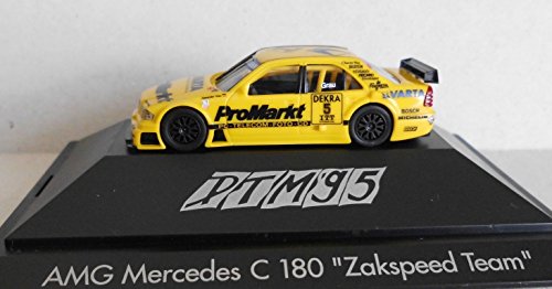 Mercedes-Benz C180 DTM´95 "Zakspeed Team / Grau", Modellauto in 1:87/H0, Herpa 036443 von Herpa