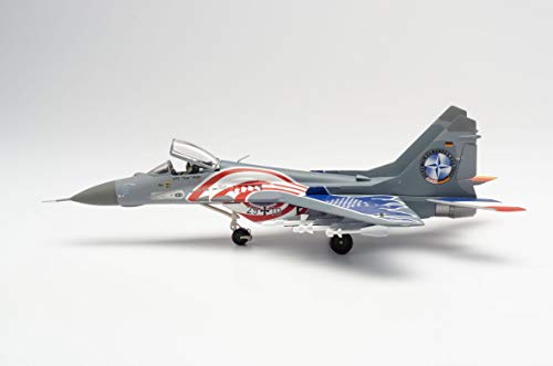 herpa 580557 Luftwaffe Mikoyan MiG-29A 29+10-Jagdgeschwader 73 "Fulcrum Farewell Tour 2003", Mehrfarbig von herpa