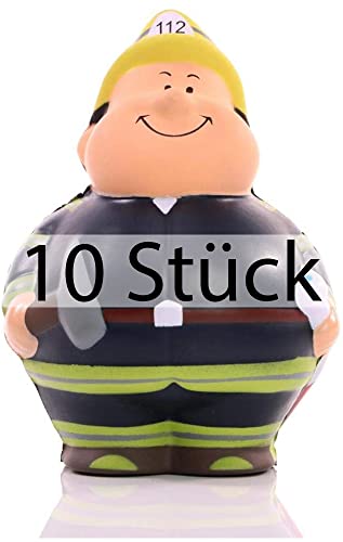 SQUEEZIES Feuer Bert - Der Stresslöscher - lustiges Geschenk für alle Feuerwehren - 10er Pack SQUEEZIES Feuer Bert - Der Stresslöscher - lustiges Geschenk für alle Feuerwehren - 10er Pack von Herr Bert