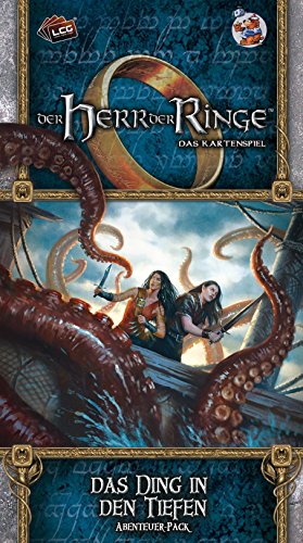 Asmodee | Fantasy Flight Games | Der Herr der Ringe: LCG – Das Ding in den Tiefen | Erweiterung | Kartenspiel | Deckbau | 2 Spieler | Ab 14+ Jahren | 30+ Minuten | Deutsch von Fantasy Flight Games