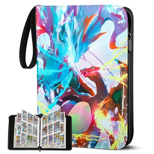 Sammelalbum für Pokemon Karten, 50 Seiten 900 Taschen Sammelkarten Album, Tragbar Wasserdicht PU Karten Halter Heft Ordner Buch, Sammelkartenalben für Sammler 50 Pcs Seite Sammelalbum für Pokemon Karten, 50 Seiten 900 Taschen Sammelkarten Album, Tragbar Wasserdicht PU Karten Halter Heft Ordner Buch, Sammelkartenalben für Sammler 50 Pcs Seite von Herritozl