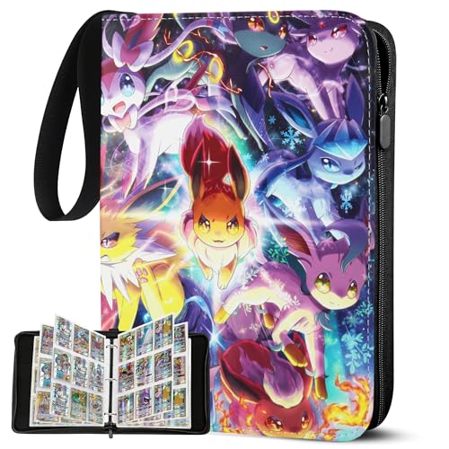 Sammelalbum für Pokemon Karten, 50 Seiten 900 Taschen Sammelkarten Album, Tragbar Wasserdicht PU Karten Halter Heft Ordner Buch, Sammelkartenalben für Sammler 50 Pcs Seite Sammelalbum für Pokemon Karten, 50 Seiten 900 Taschen Sammelkarten Album, Tragbar Wasserdicht PU Karten Halter Heft Ordner Buch, Sammelkartenalben für Sammler 50 Pcs Seite von Herritozl