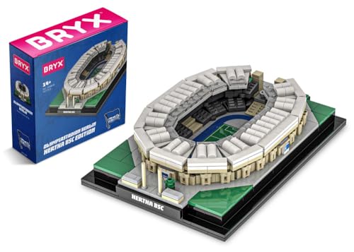 Hertha BSC Berlin 3D Fußballstadion BAU-Set Olympiastadion Bausteine Set HBSCB von Hertha BSC