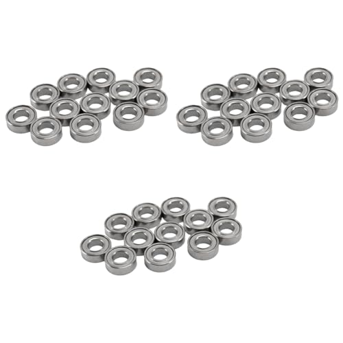 Herxermeny 36 Stück Stahl Lagerung 3X6X2mm für C14 C24 C34 C44 MN D90 MN-90 MN99S RC Auto Teile Upgrade Zubehör von Herxermeny