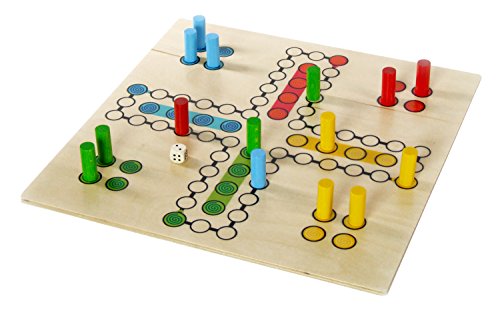 Hess Holzspielzeug 14848 - Brettspiel aus Holz, Raus mit Dir, 30 x 30 cm von Hess