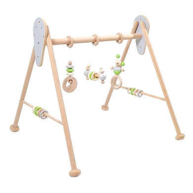 HESS Babyspielgerät Mäuschen, natur apfelgrün von Hess