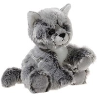 HEUNEC 246775 GLITTER-KITTY Katzen-Baby graumeliert 20 cm von Heunec