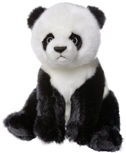 Heunec 244573 - Softissimo Classics Baby Pandabär 20 cm, Schwarz/Weiß von Heunec