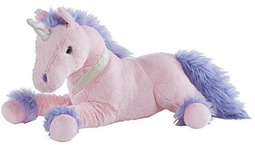 Heunec 351974 - Classic, Einhorn liegend XL 50 cm, sortiert, Hellviolett, Hellrosa, Rosa von Heunec