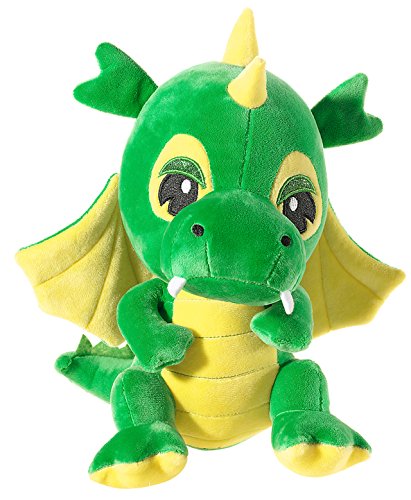 Heunec 379473 Drache Knuffi Plüschtier, Green von Heunec