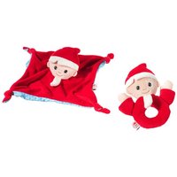 Heunec - Sandmännchen und Freunde - Sandmann Baby Set Schnuffeltuch und Greifling von Heunec