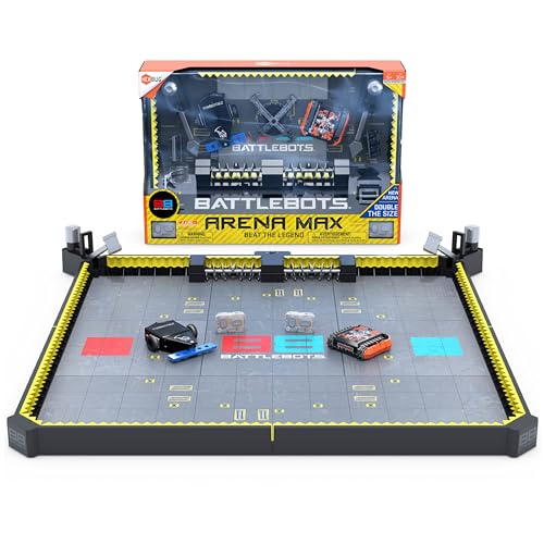 HEXBUG BattleBots Arena MAX, Multiplayer Robot Board Game for Kids, Remote Control Toy, Batteries Included, for Boys and Girls Ages 8 and Up von Hexbug