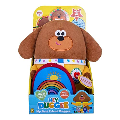 AB Gee abgee 539 2147 Hey Best Friend Duggee Soft Toy, red, 10 x 13 x 23 Centimeters von Hey Duggee