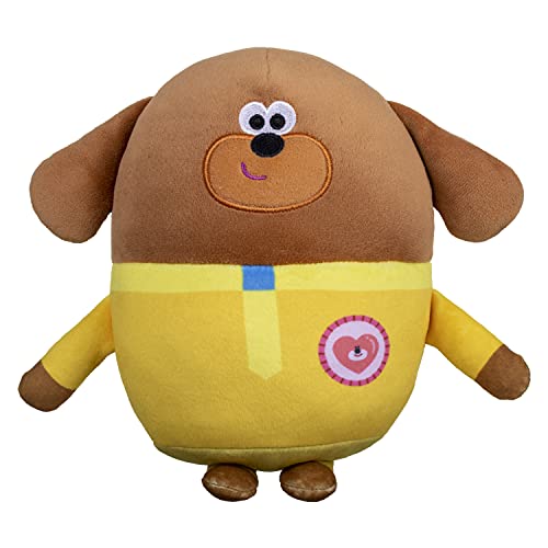 Hey Duggee 2142S Duggee Hug Squashy Soft Toy Swing Ticket, Brown von Hey Duggee