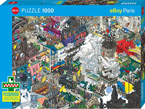 Heye Puzzle Paris Quest Puzzle, Yellow von Heye Puzzle