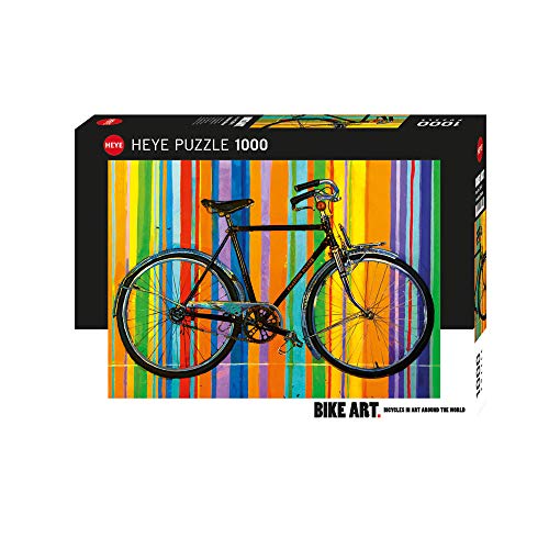 Heye HY29541 29541 - Standardpuzzle, Bike Art, Freedom Deluxe, 1000 Teile von Heye